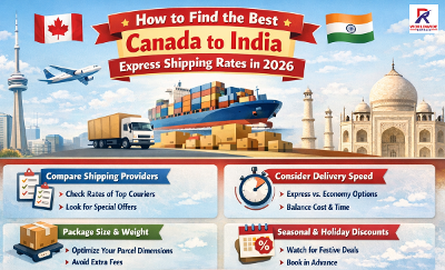 Shipping Rates: Canada to India Express Service Guide 2026